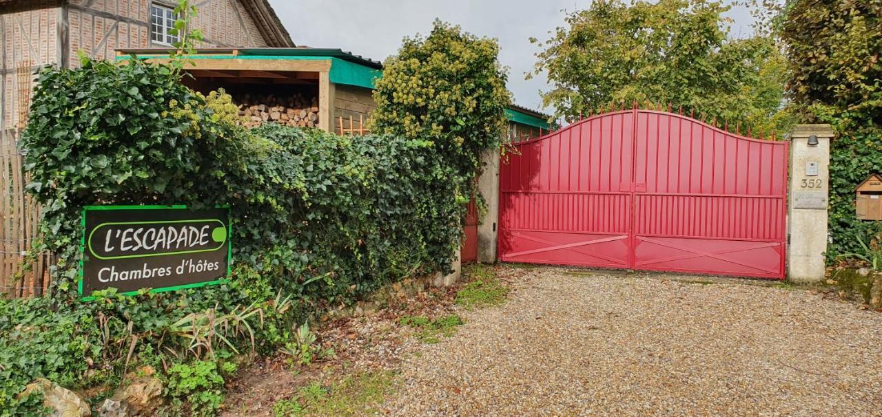 L'Escapade Bed & Breakfast Foulbec ภายนอก รูปภาพ
